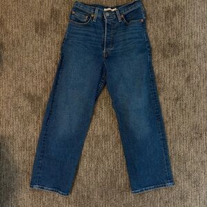 Levi's high rise ankle jean - straight